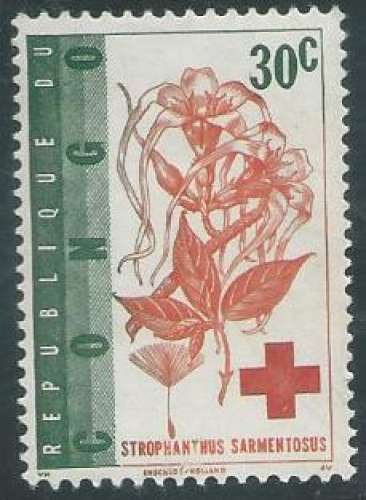 Congo - Kinshasa - Y&T 0497 (**) - Croix-Rouge -