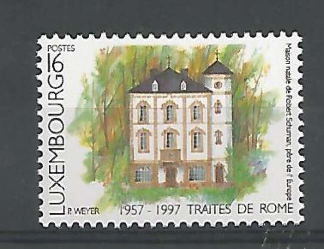 Luxembourg - 1997 - Traité de Rome - Tp n° 1366 - Neuf **