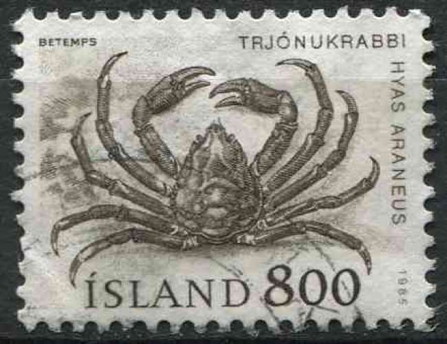 ISLANDE 1985 OBLITERE N° 590