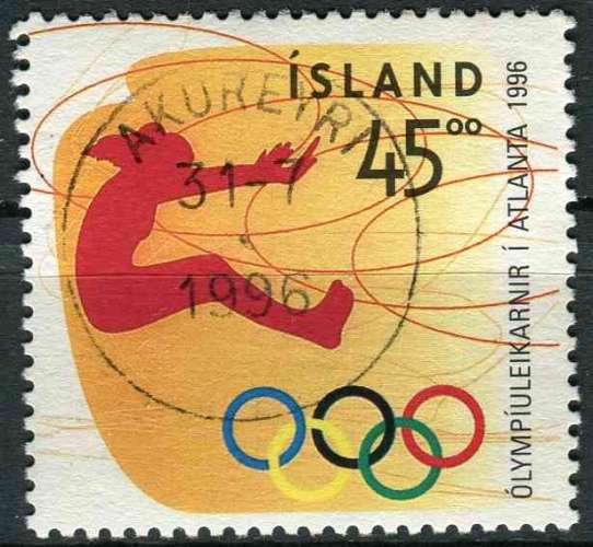 ISLANDE 1996 OBLITERE N° 801