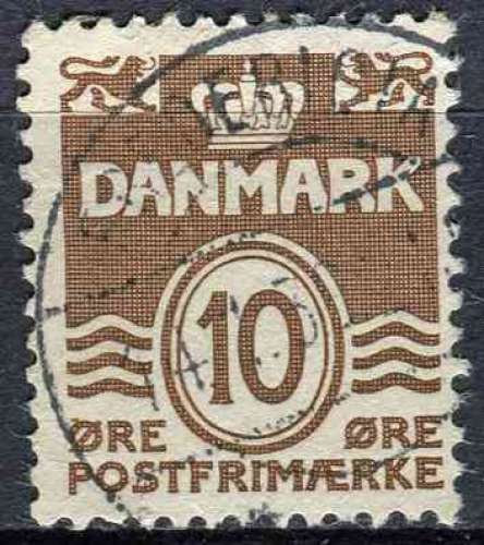 DANEMARK 1933 OBLITERE N° 213A