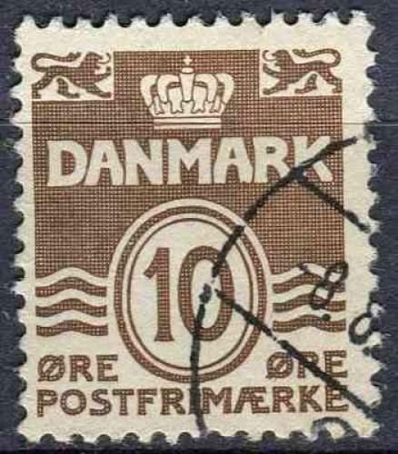 DANEMARK 1933 OBLITERE N° 213A