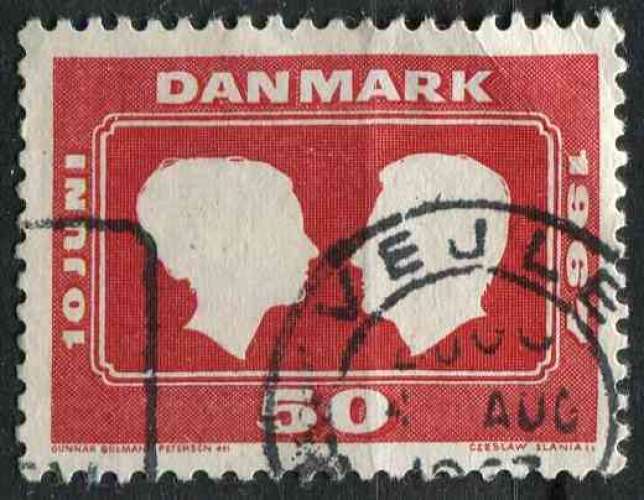 DANEMARK 1967 OBLITERE N° 462