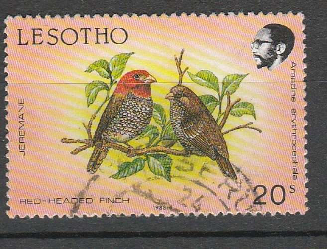 Lesotho Oiseaux  1988 YT 760 o