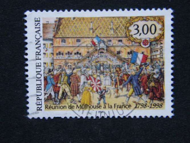 Y.T. 3142 - Oblitéré avec cachet rond daté d'époque