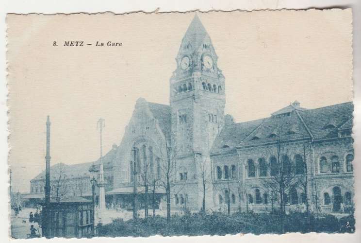 cpsm 54 Metz  la Gare 