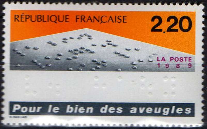 Pour le bien des aveugles - Texte en braille