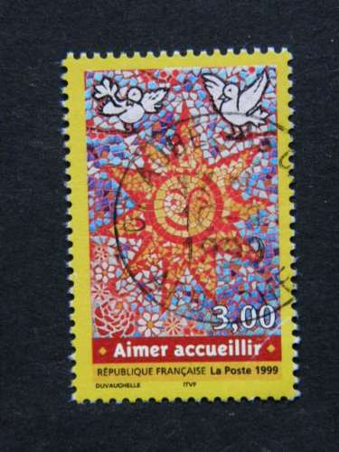 Y.T. 3255 - Oblitéré avec cachet rond daté d'époque