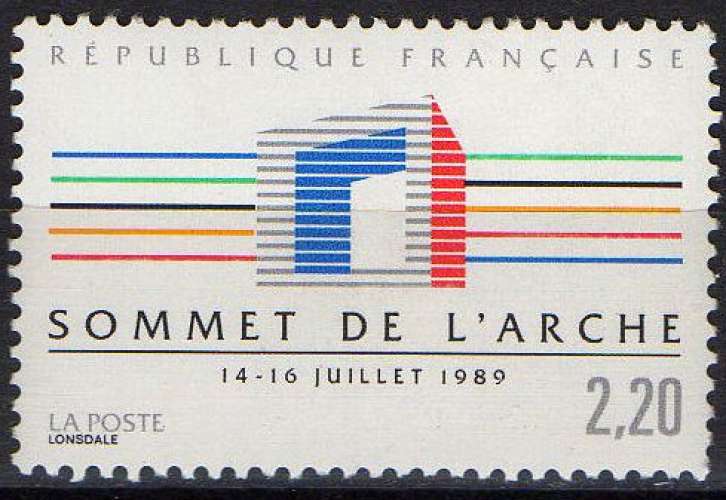 Sommet des pays industrialisés à l'Arche de la Défense