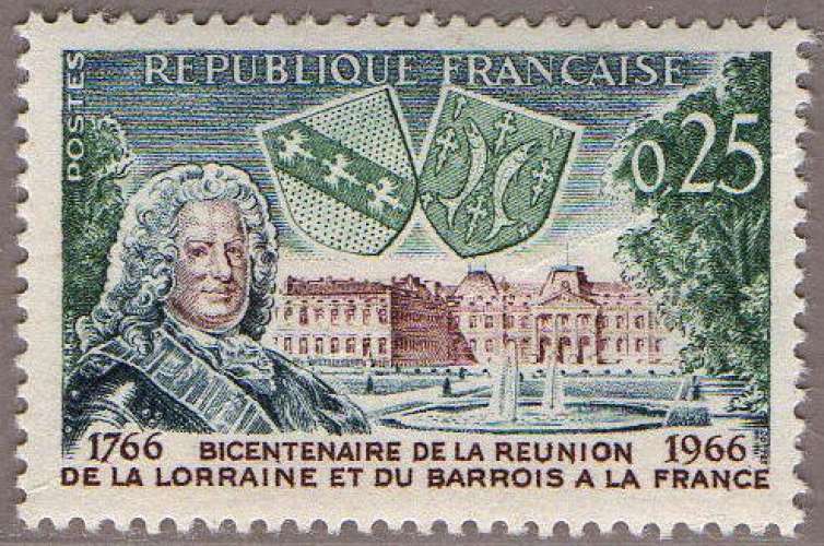 Intégration de la Lorraine et du Barrois