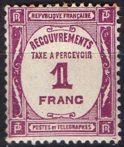 Timbre Taxe n° 59