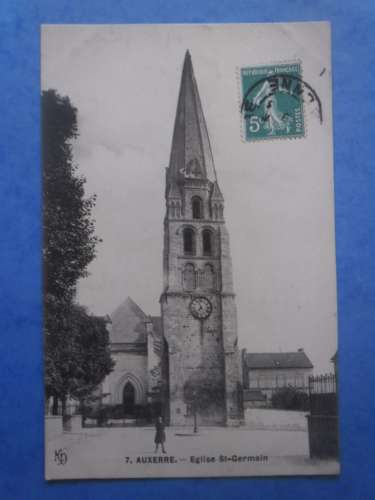 89-AUXERRE église St-Germain , circulée 