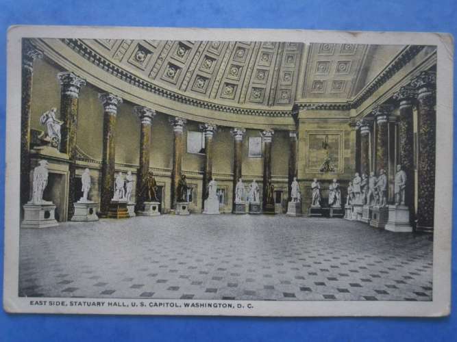 USA-WASHINGTON-east side , statuary hall , u. s. capitol