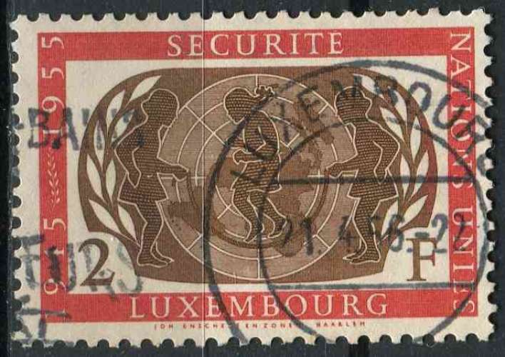 LUXEMBOURG 1955 OBLITERE N° 497