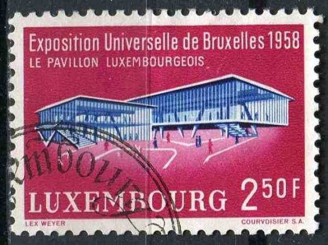 LUXEMBOURG 1958 OBLITERE N° 541