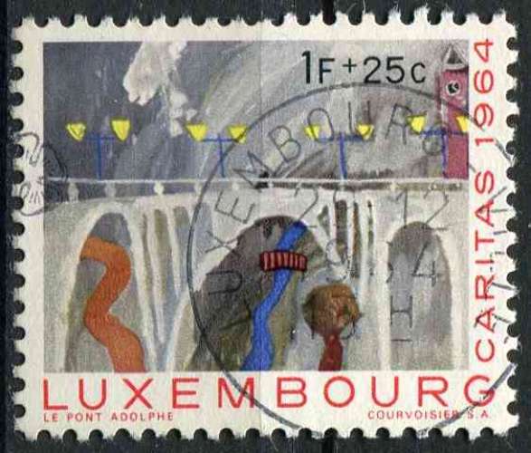 LUXEMBOURG 1964 OBLITERE N° 655