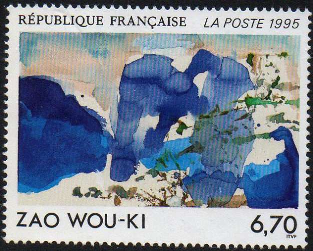 Art - Oeuvre originale de Zao Wou-Ki