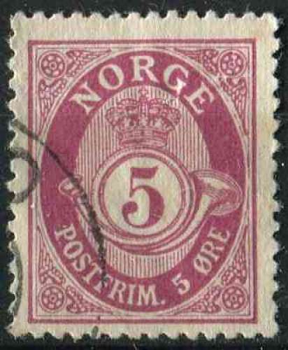 NORVEGE 1921 OBLITERE N° 92