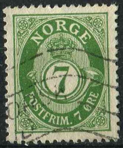 NORVEGE 1921 OBLITERE N° 92A