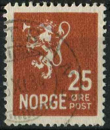 NORVEGE 1926 OBLITERE N° 117