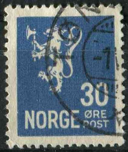 NORVEGE 1926 OBLITERE N° 118