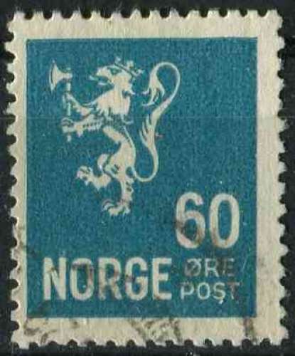 NORVEGE 1926 OBLITERE N° 123