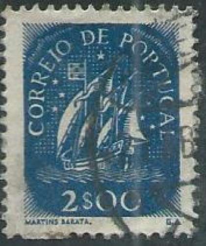 Portugal - Y&T 0712 (o) - Caravelle - Année 1949 -