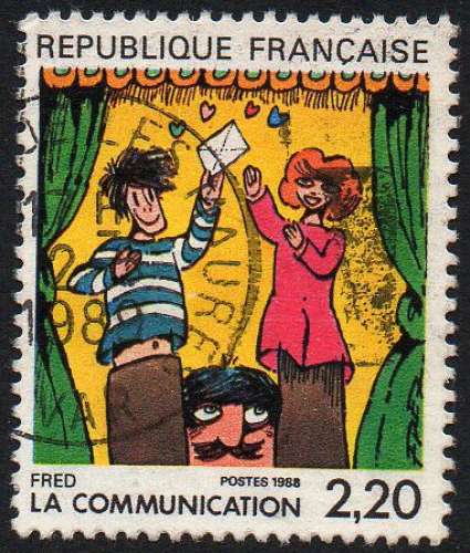 La communication en bandes dessinées par Fred