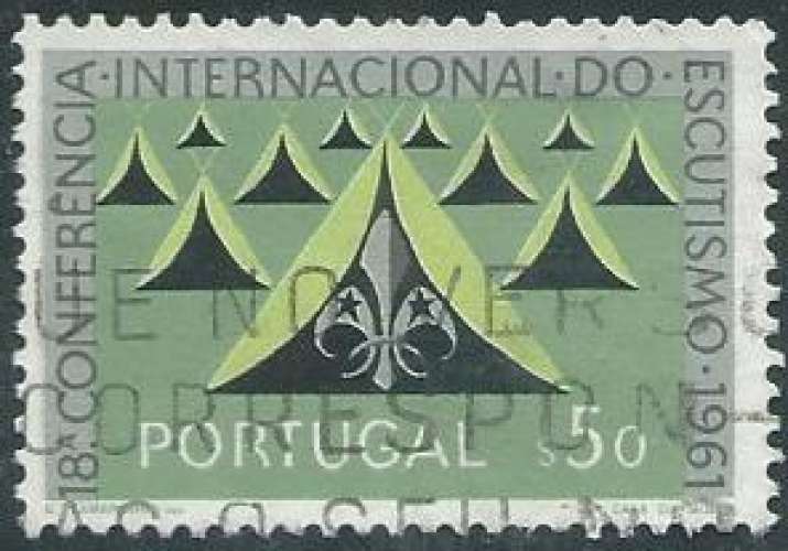 Portugal - Y&T 0899 (o) - Scoutisme - Année 1962 -