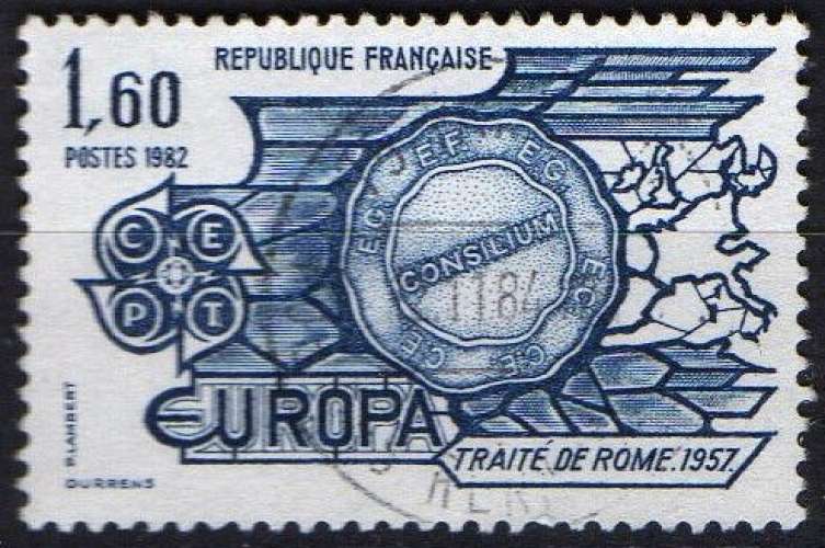 Europa 1982 - Faits historiques - Traité de Rome 1957