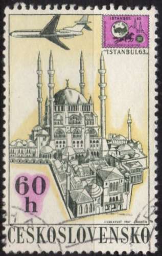 7507N - Y&T n° 62 - oblitéré - Istanbul - 1967 - Tchécoslovaquie