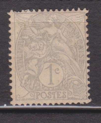 France 1900-1924 YT 107 NTC Blanc