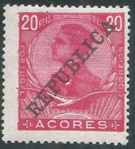 Portugal - Açores - Y&T 0127 (*) - Année 1910 -