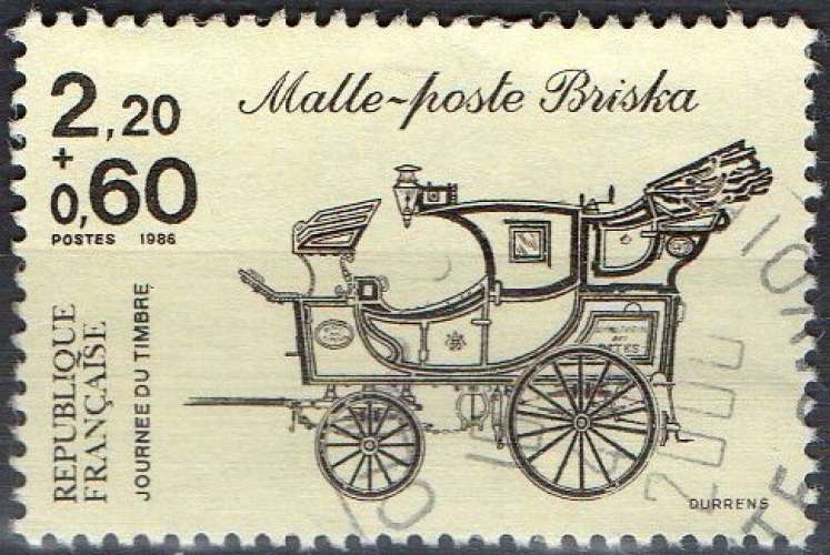 Journée du Timbre - Malle-poste Briska