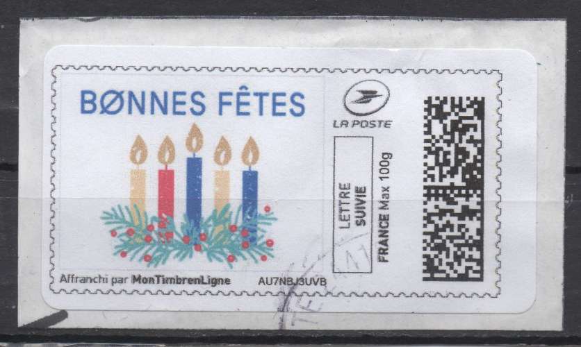 France Mon TimbrenLigne - Joyeuses Fêtes