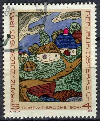 Autriche 1988 oblitéré N° 1741