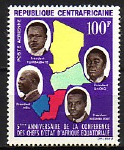 Centrafrique 1964  Y&T  PA 27  N**