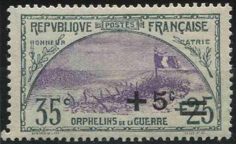 FRANCE 1922 NEUF** MNH N° 166