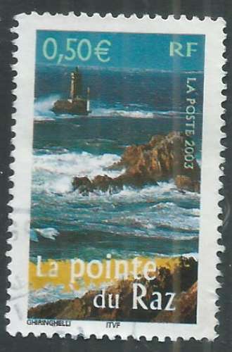 France - Y&T 3601 (o) - La pointe du Raz -