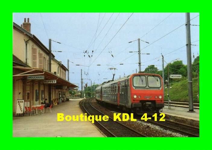 RU 0138 - Automotrice Z 9615 en gare - MOUCHARD - Jura - SNCF