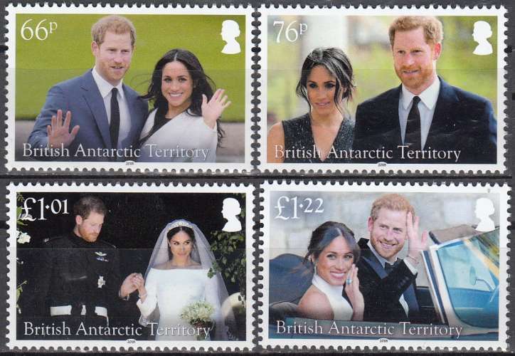 British Antarctic Territory 2018 Mariage princier Neuf ** 