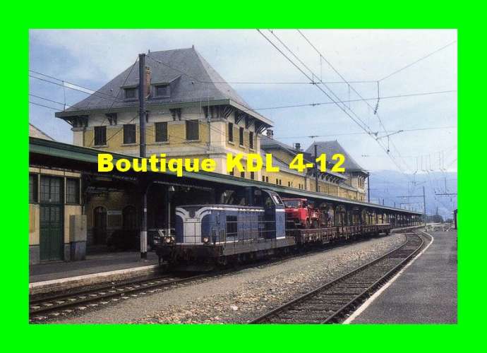 RU 0237 - TTX - loco BB 66032 en gare - LATOUR DE CAROL - ENVEIGT - Pyrénées Orientales - SNCF