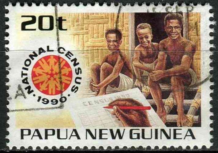 PAPOUASIE NOUVELLE GUINEE 1990 OBLITERE N° 609