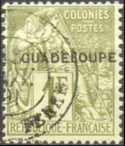 Guadeloupe 26 oblitéré