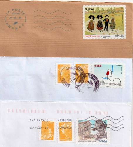 FRANCE LETTRES 2009 VOIR SCANS