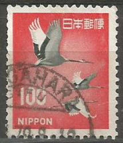 Japon - 1963 - Y&T n° 702 - Obl. - Cigognes - Série courante