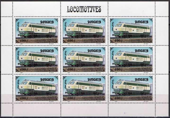 Chemins de Fer - Locomotives - Motrices