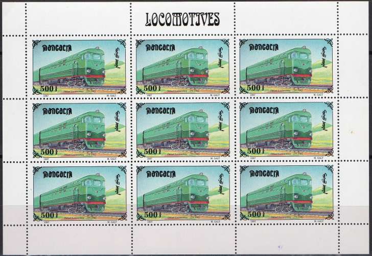 Chemins de Fer - Locomotives - Motrices