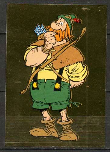 Panini Carrefour Astérix 60 ans / N°072 / doré / 2019