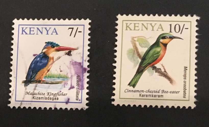 Kenya 1993 YT 564 et 566